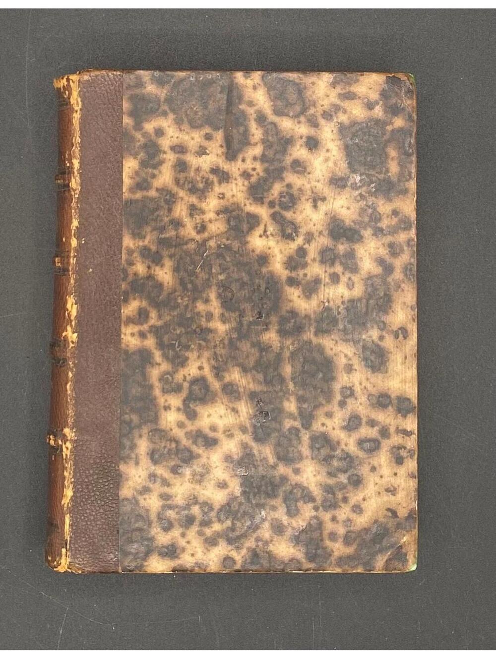 1860 Charles Lever One of Them Antique Leather Book Leipzig Tauchnitz Ex Libris